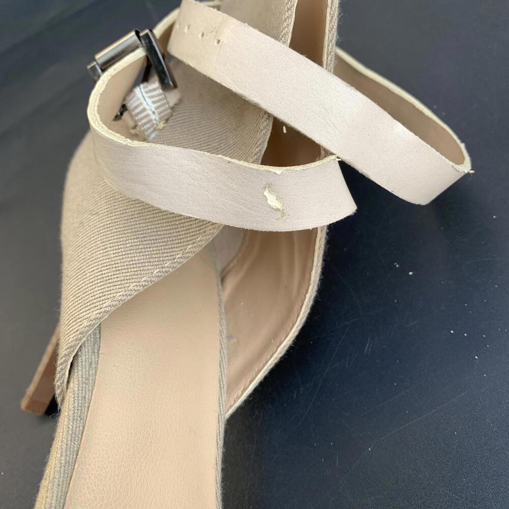 Joes Sandals Heels Beige Sz 9 Womens - Picture 4 of 12